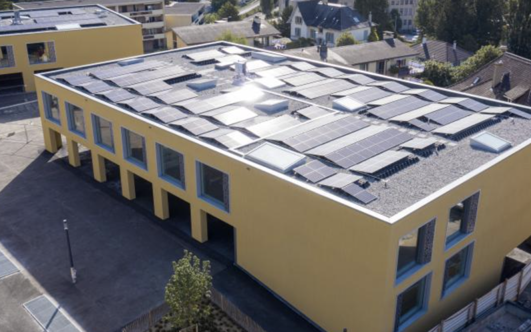 580 panneaux solaires à Saint-Blaise